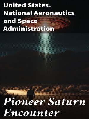 cover image of Pioneer Saturn Encounter